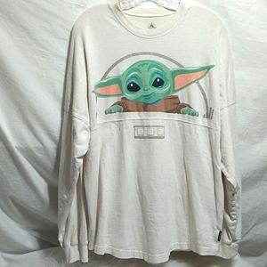 SALE! Disney The Bounty Baby Mandolorian Spirit Jersey Sz.M Oversized